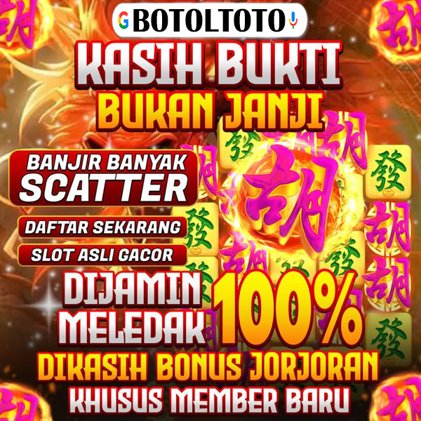 BOTOLTOTO Login: Situs Slot Online Gacor Resmi 2025 & Game Slot Paling Mudah Menang!